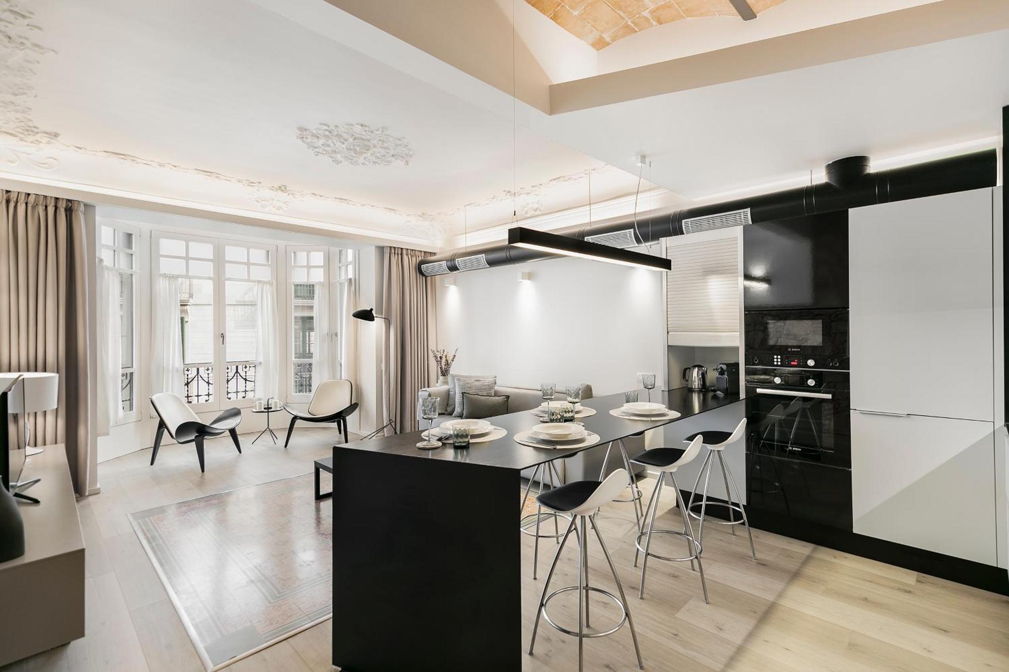Bcn Town Apartments Portaferrissa Barcelone Extérieur photo
